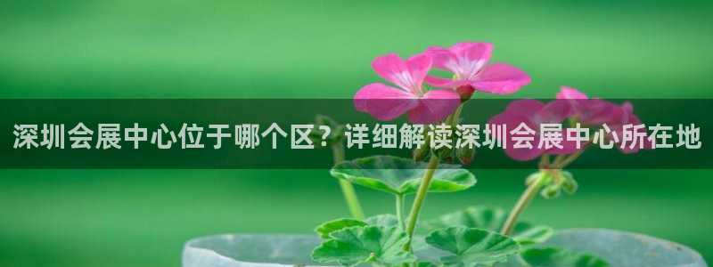 果博公司会员注册账号开户：深圳会展中心位