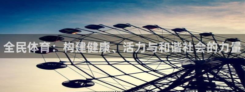 风速体育官网：全民体育：构建健康、活力与和谐社会的力量
