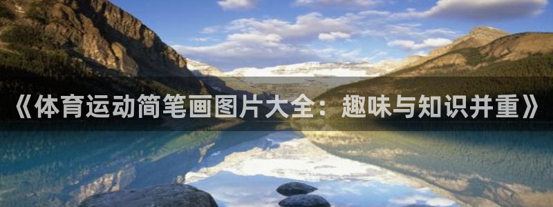 风速体育app下载安装最新版本：《体育运动简笔画图片大全：趣味与知识并重》