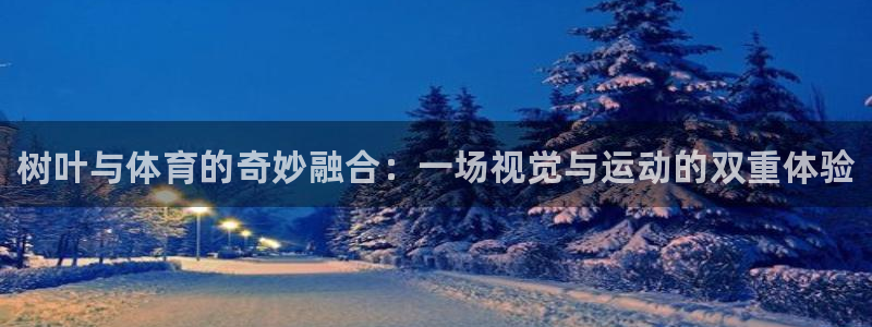 风速体育app：树叶与体育的奇妙融合：一场视觉与运动的双重体验